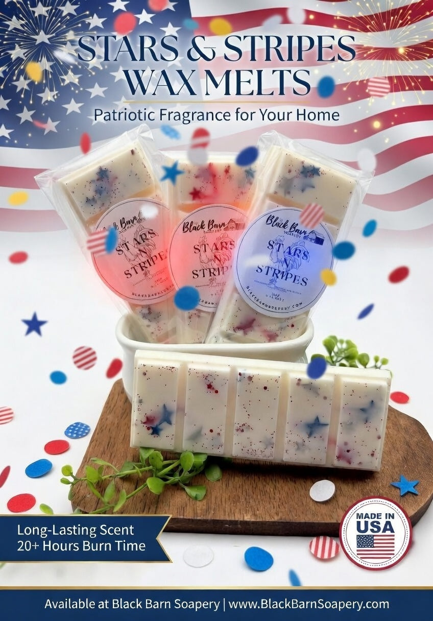 Star n Stripes   -  Snap Bar Wax Melts