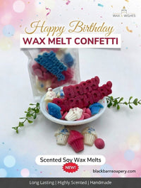 Happy Birthday   - Artisan Wax Melt Confetti