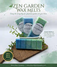 Zen Garden  -  Snap Bar Wax Melts