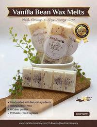 Vanilla Bean  -  Snap Bar Wax Melts