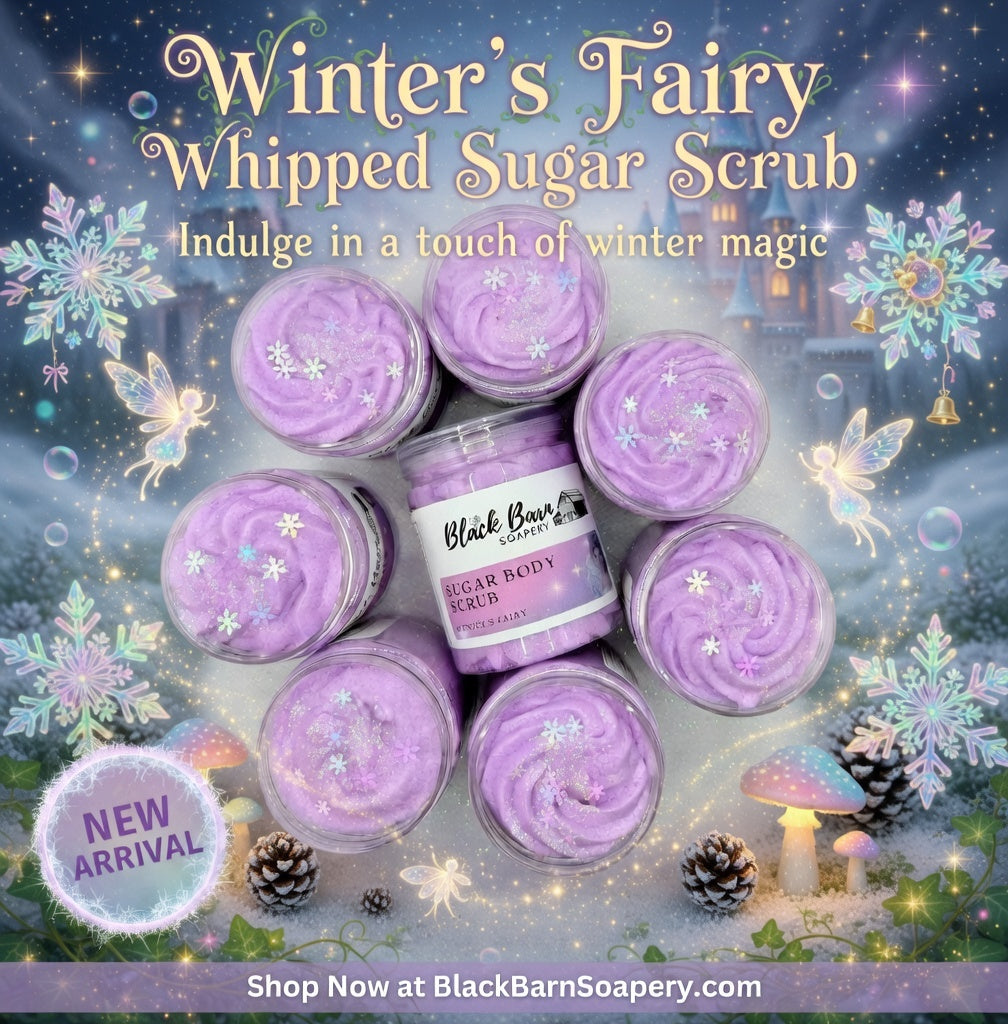 Winter's Woodland Fairy - Whipped Sugar Scrub Soap