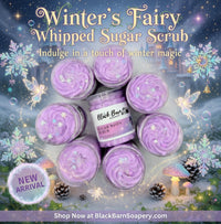Winter's Woodland Fairy - Whipped Sugar Scrub Soap