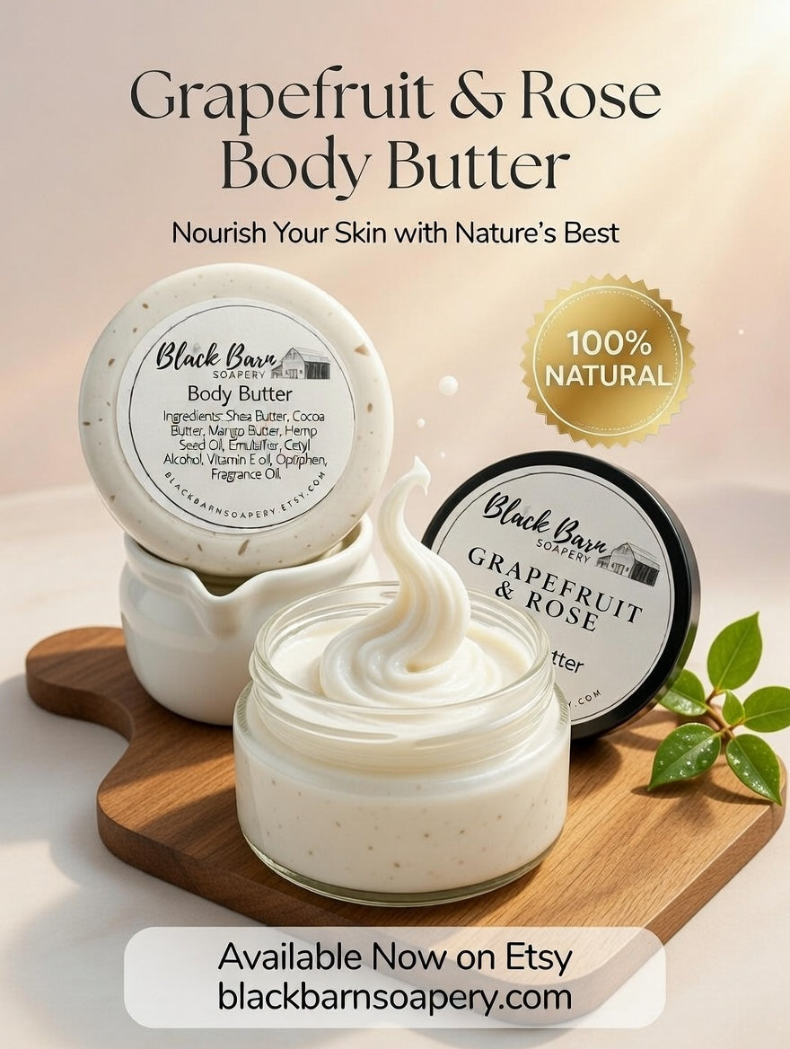 Grapefruit & Rose - Luxurious Body Butter