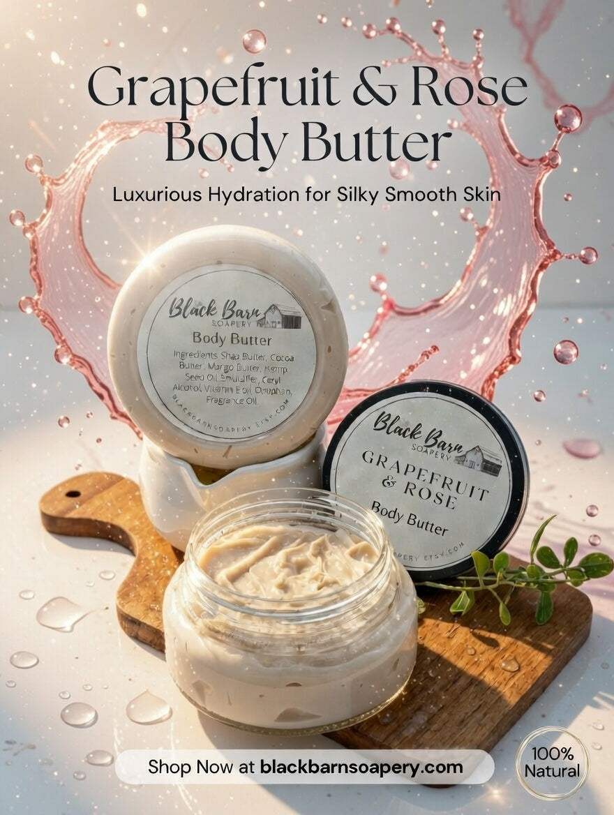 Grapefruit & Rose - Luxurious Body Butter