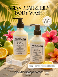 Asian Pear & Lily Body Wash / Bubble Bath