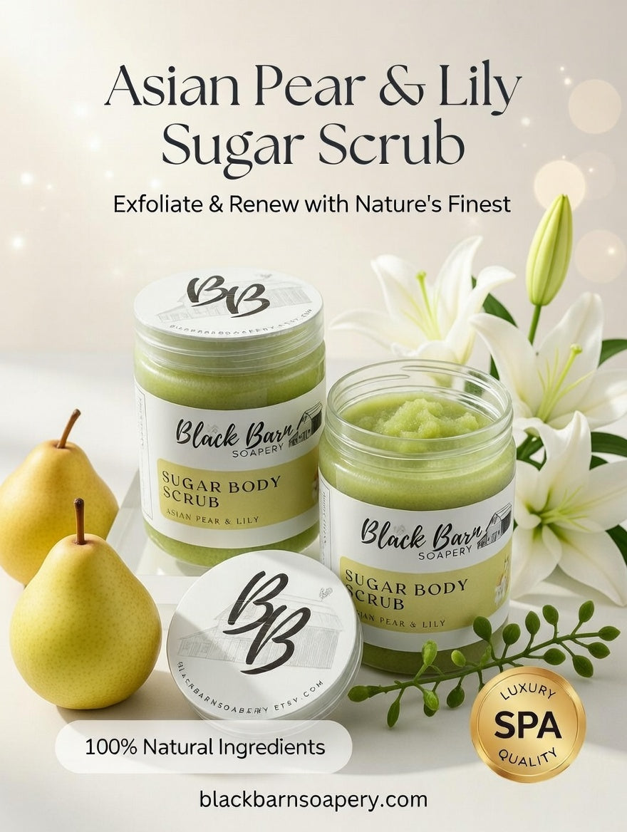 Asian Pear & Lily  -  Sugar Body Scrub