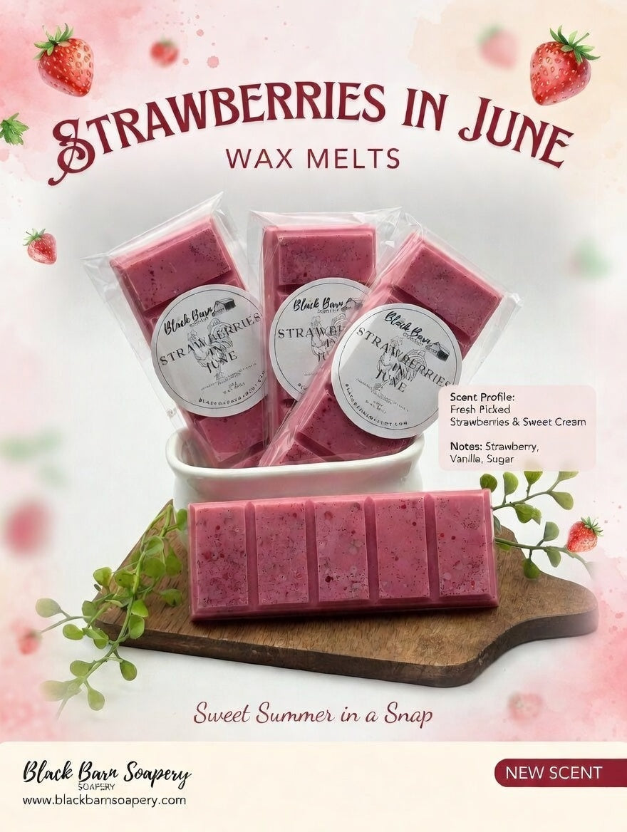 Strawberry Cheesecake  - Snap Bar Wax Melts