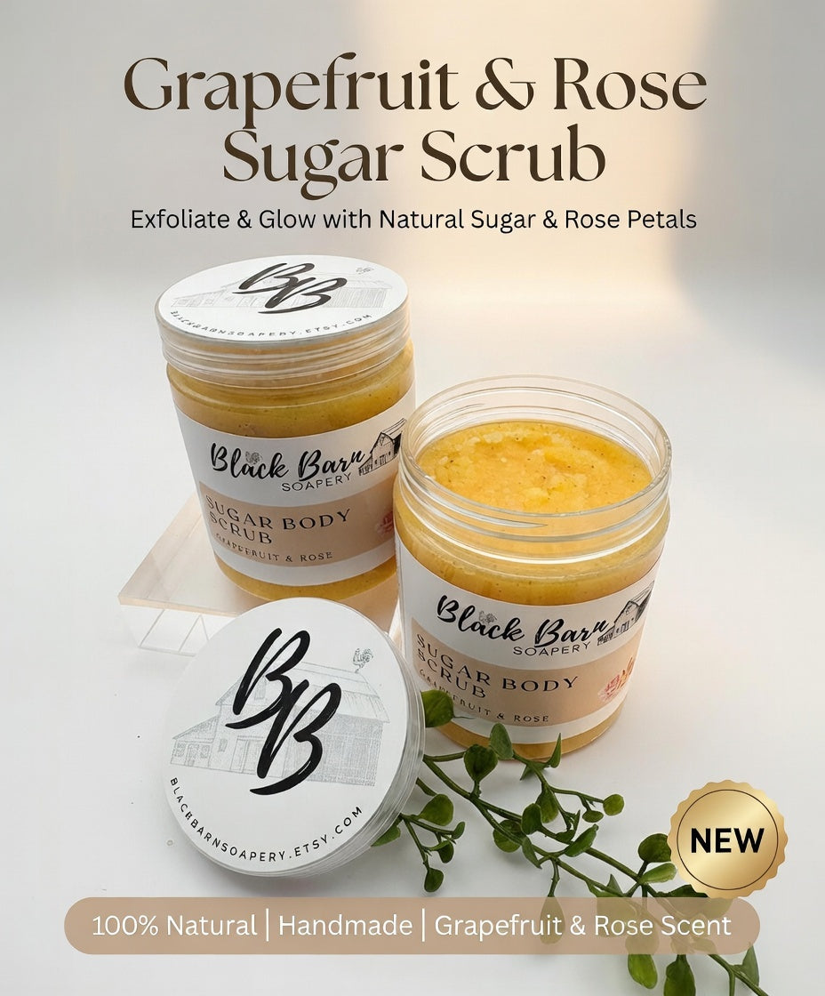 Grapefruit & Rose -  Sugar Body Scrub