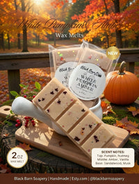 White Pumpkin Amber -  Snap Bar Wax Melts