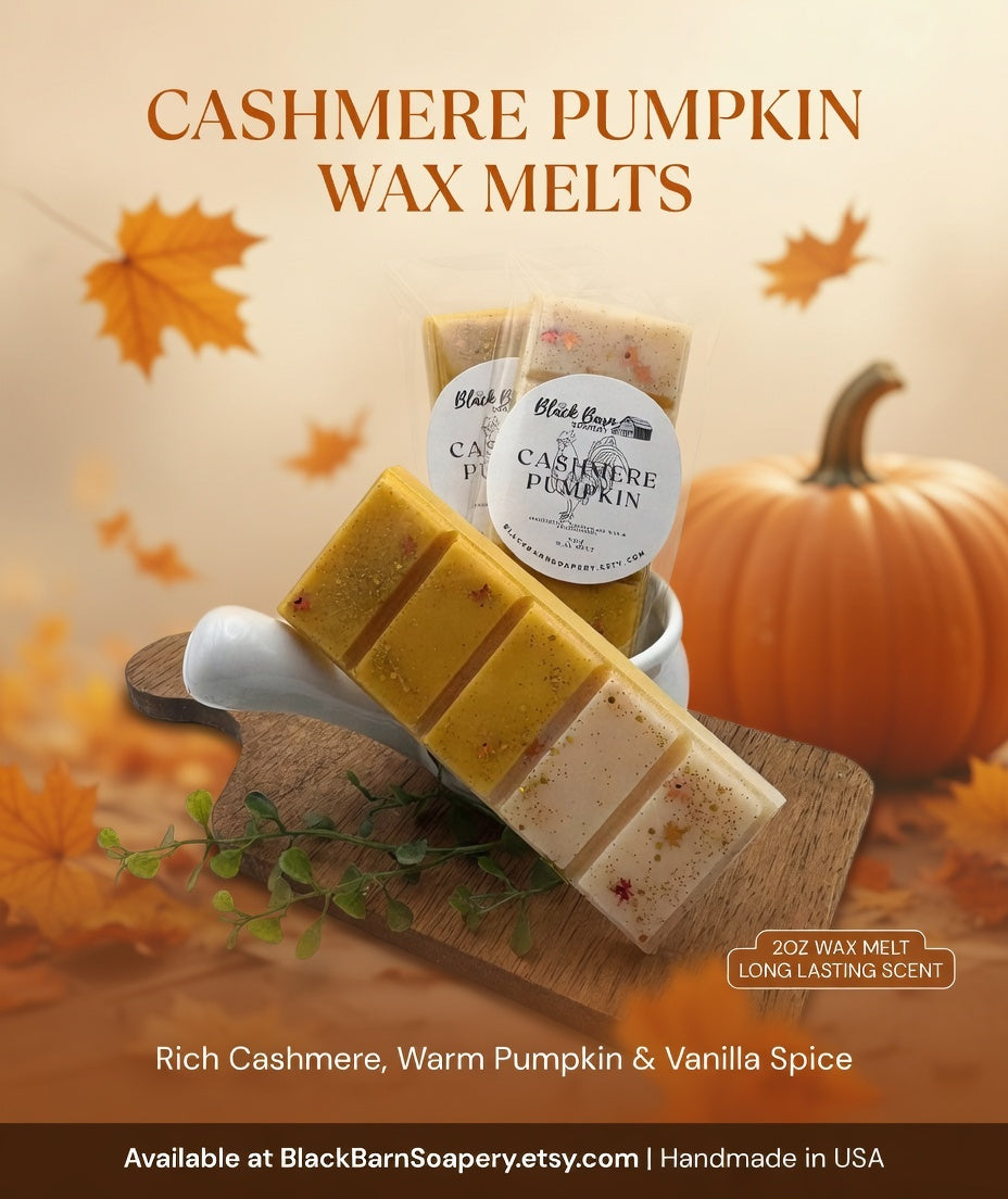 Cashmere Pumpkin -  Snap Bar Wax Melts