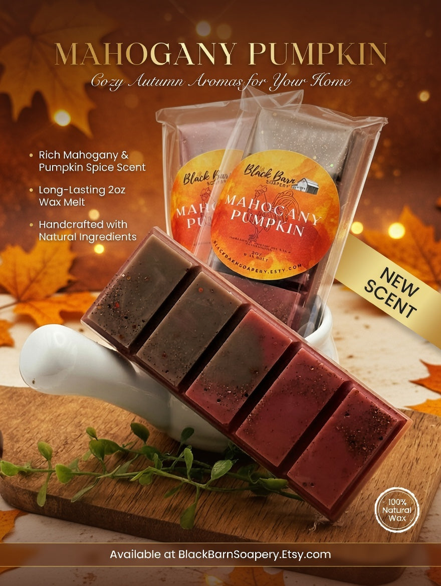 Mahogany Pumpkin  -  Snap Bar Wax Melts