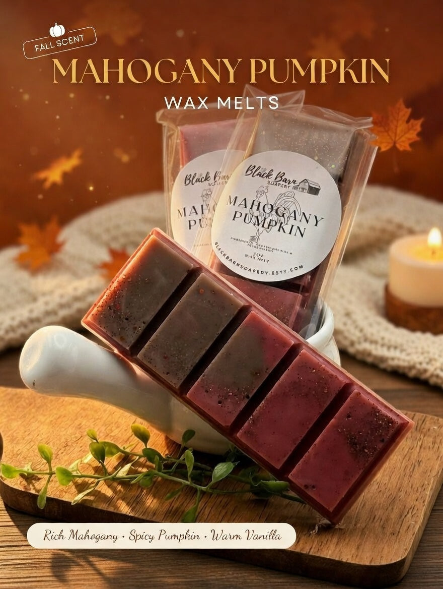 Mahogany Pumpkin  -  Snap Bar Wax Melts