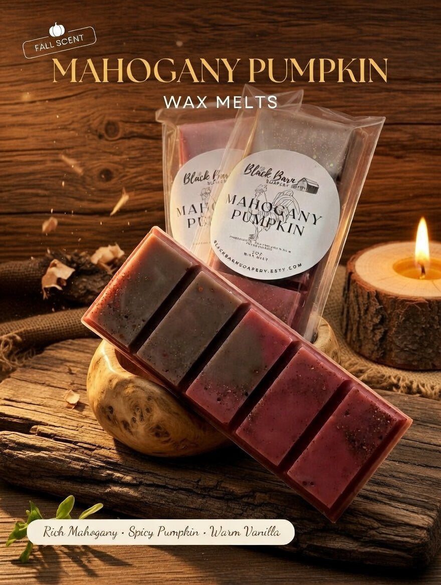Mahogany Pumpkin  -  Snap Bar Wax Melts