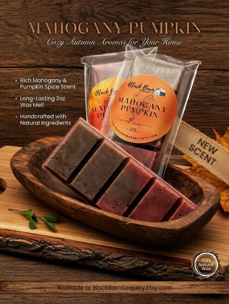 Mahogany Pumpkin  -  Snap Bar Wax Melts