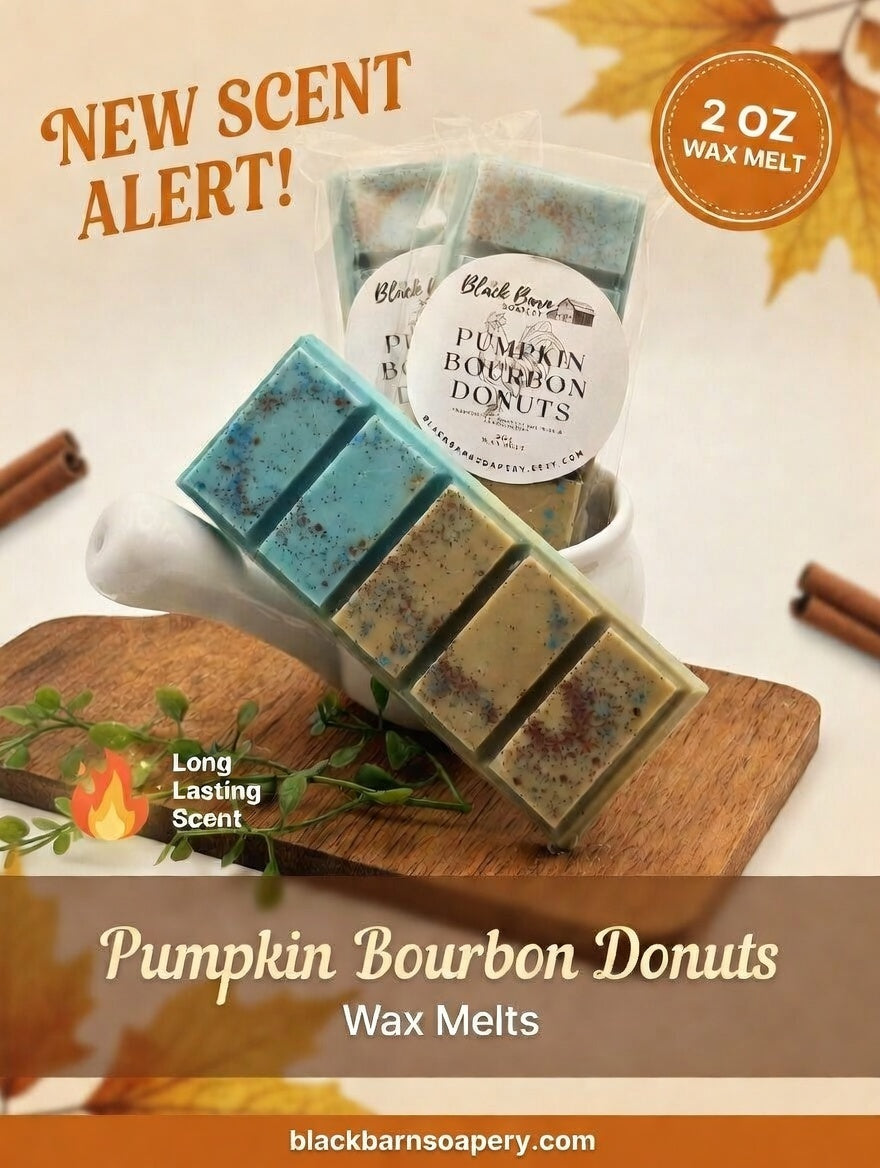 Pumpkin Bourbon Donuts -  Snap Bar Wax Melts