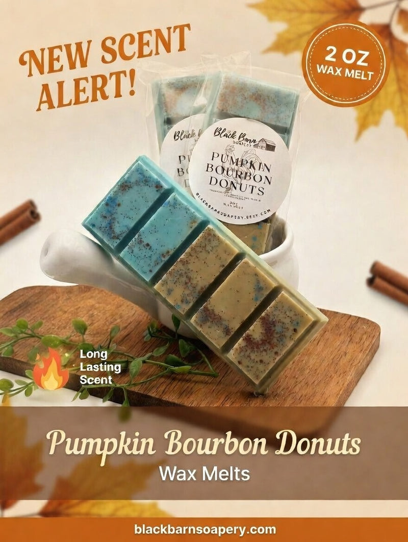 Pumpkin Bourbon Donuts -  Snap Bar Wax Melts