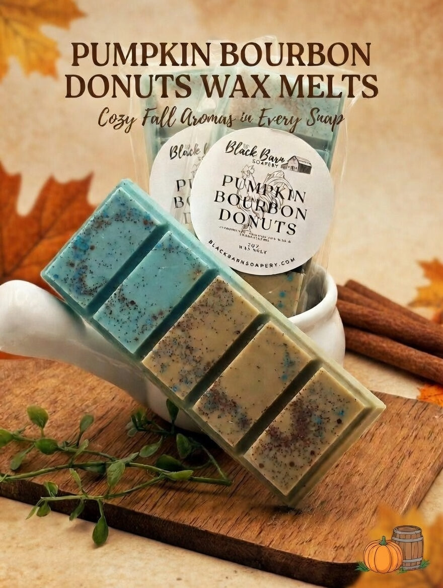 Pumpkin Bourbon Donuts -  Snap Bar Wax Melts