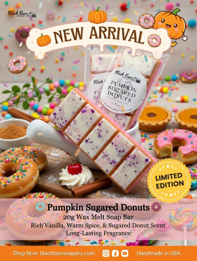 Pumpkin Sugared Donuts -  Snap Bar Wax Melts