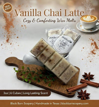 Vanilla Chai Latte -  Snap Bar Wax Melts
