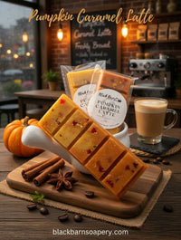Pumpkin Caramel Latte -  BBW Type Snap Bar Wax Melts