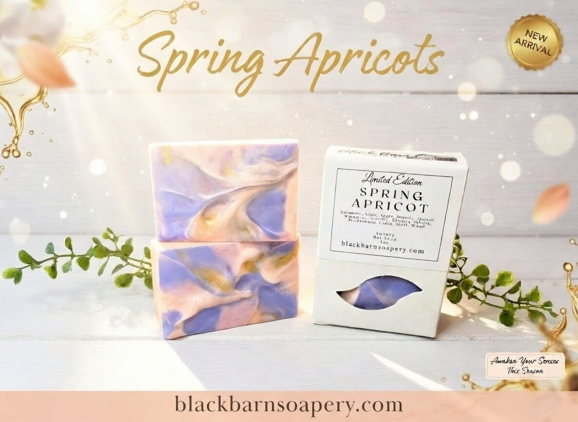 Spring Apricots- Handmade Artisan Soap