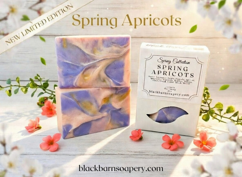Spring Apricots- Handmade Artisan Soap