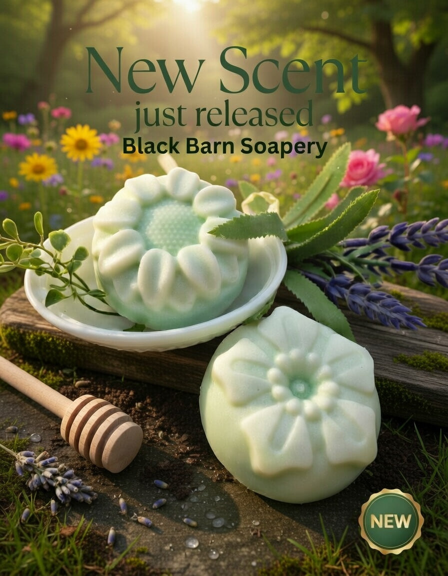 Lily of the Valley - Shea Butter Sugar Scrub Soap - Handmade Artisan Soap
