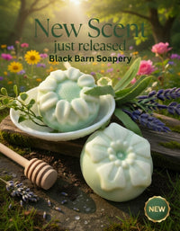 Lily of the Valley - Shea Butter Sugar Scrub Soap - Handmade Artisan Soap
