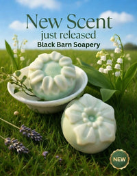 Lily of the Valley - Shea Butter Sugar Scrub Soap - Handmade Artisan Soap
