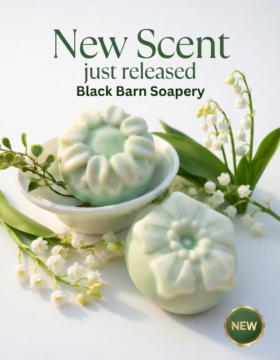 Lily of the Valley - Shea Butter Sugar Scrub Soap - Handmade Artisan Soap