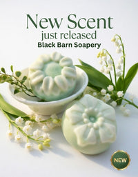 Lily of the Valley - Shea Butter Sugar Scrub Soap - Handmade Artisan Soap