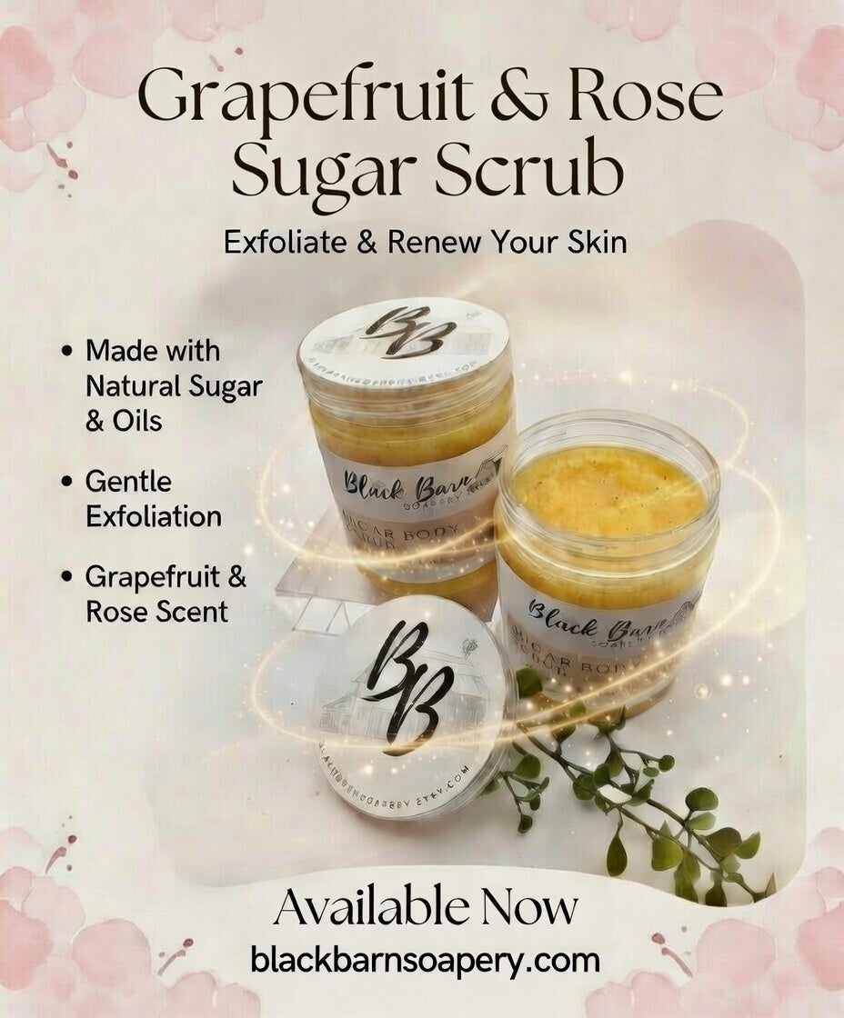 Grapefruit & Rose -  Sugar Body Scrub