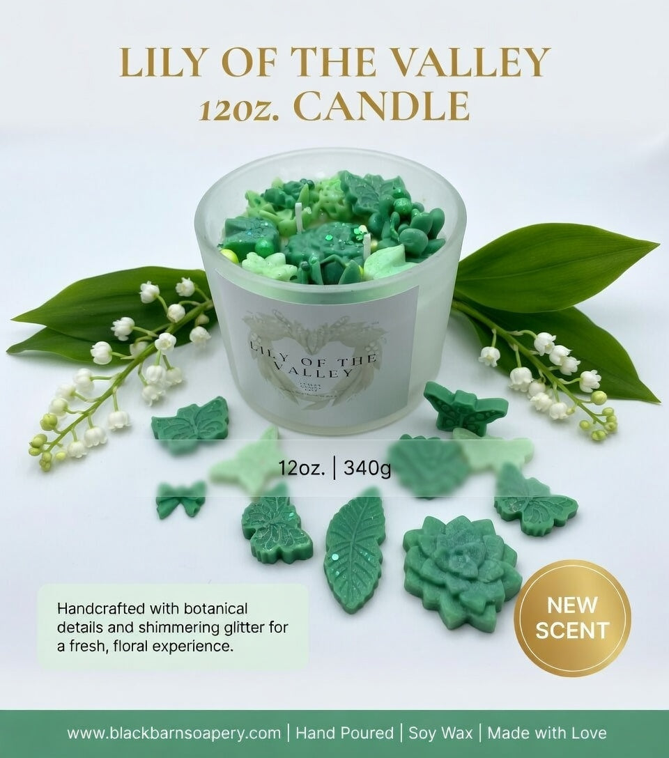 Lily of the Valley    (12oz) Artisan Candle