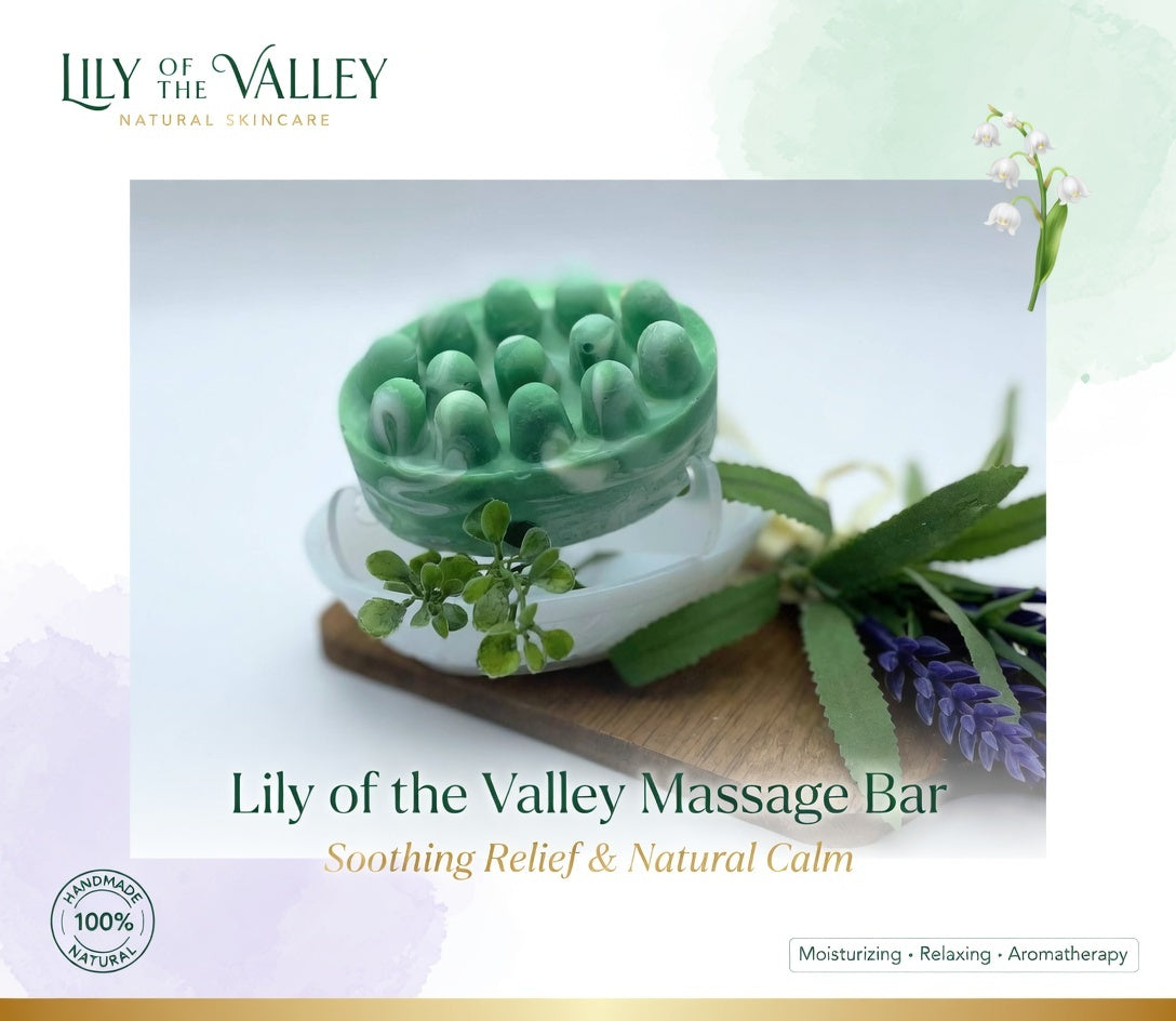 Lily of the Valley - Handmade Artisan Massage Bar