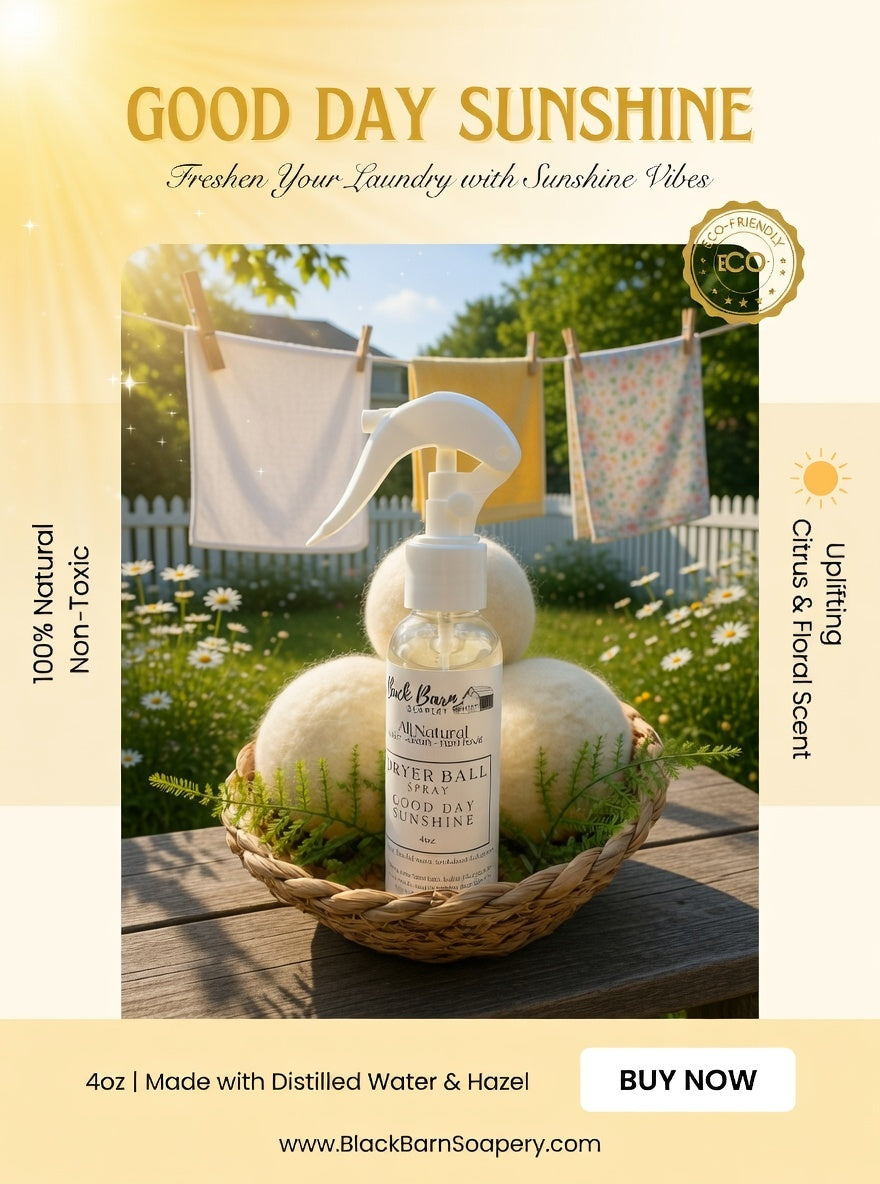 Dryer Ball Spray/Linen Spray (All Natural)