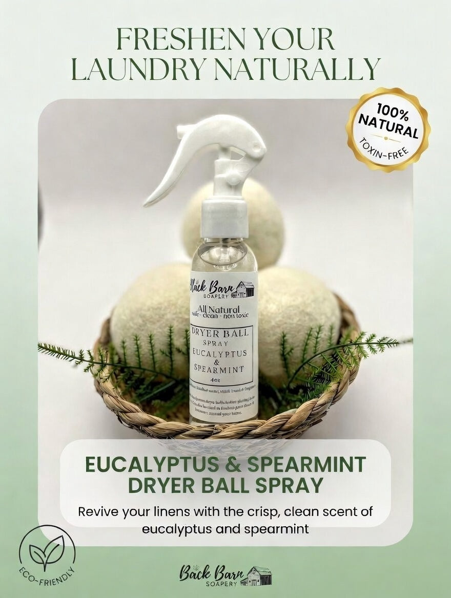Dryer Ball Spray/Linen Spray (All Natural)