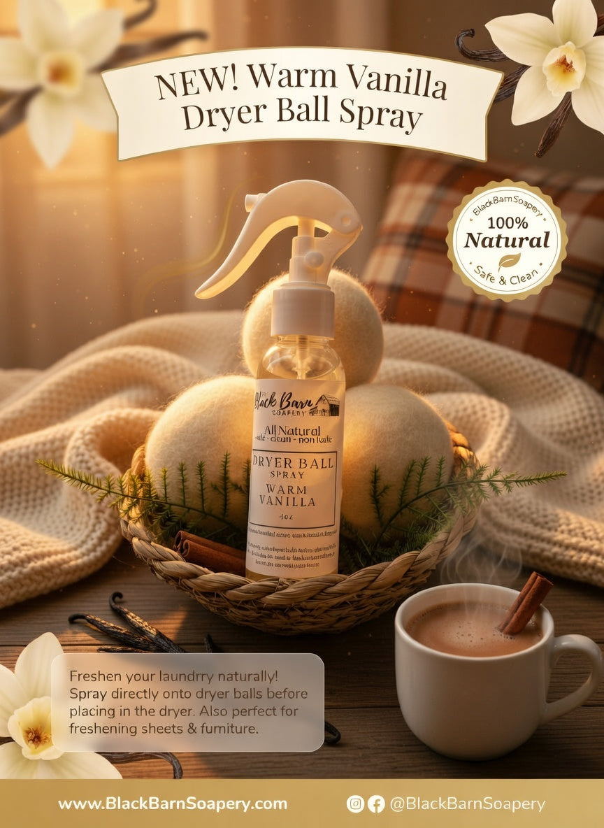 Dryer Ball Spray/Linen Spray (All Natural)
