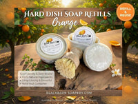 Solid Dish Soap Bar Refill - Handmade Artisan Soap