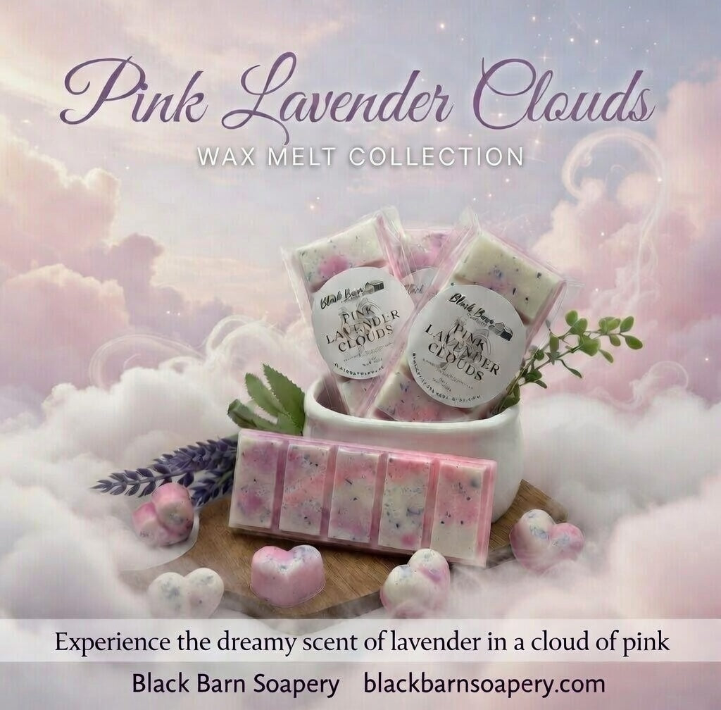 Pink Lavender Clouds -  Snap Bar Wax Melts