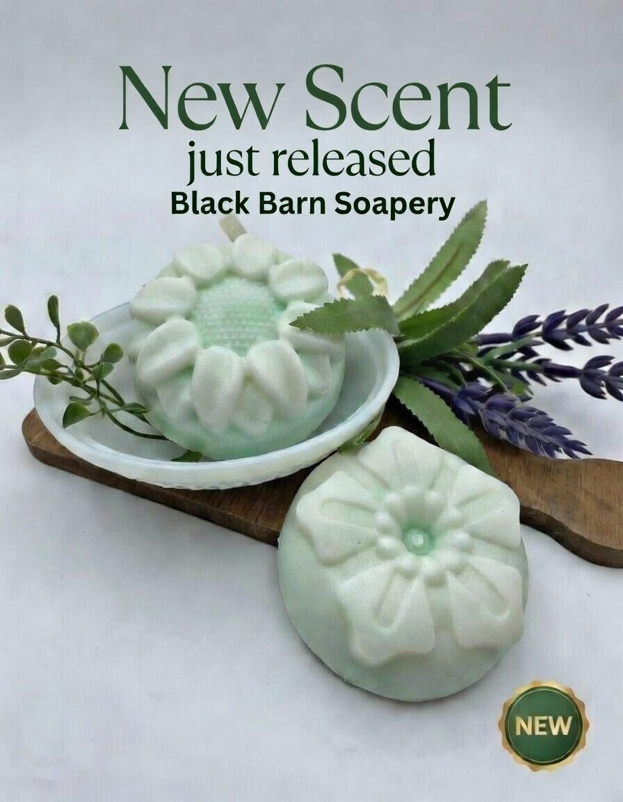 Lily of the Valley - Shea Butter Sugar Scrub Soap - Handmade Artisan Soap