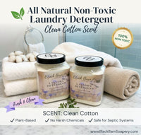 All Natural  - Laundry Detergent - Handmade Artisan Soap