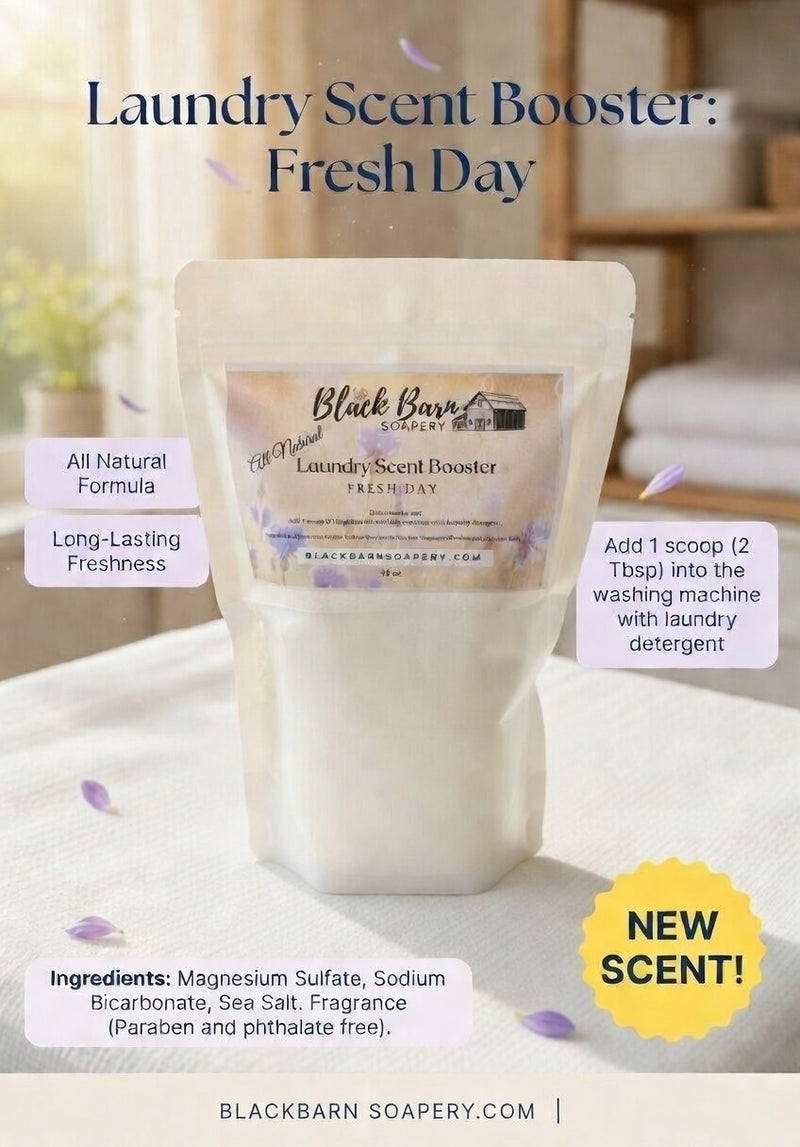 Laundry Scent Booster - 16 oz w/ Scoop  (All Natural)