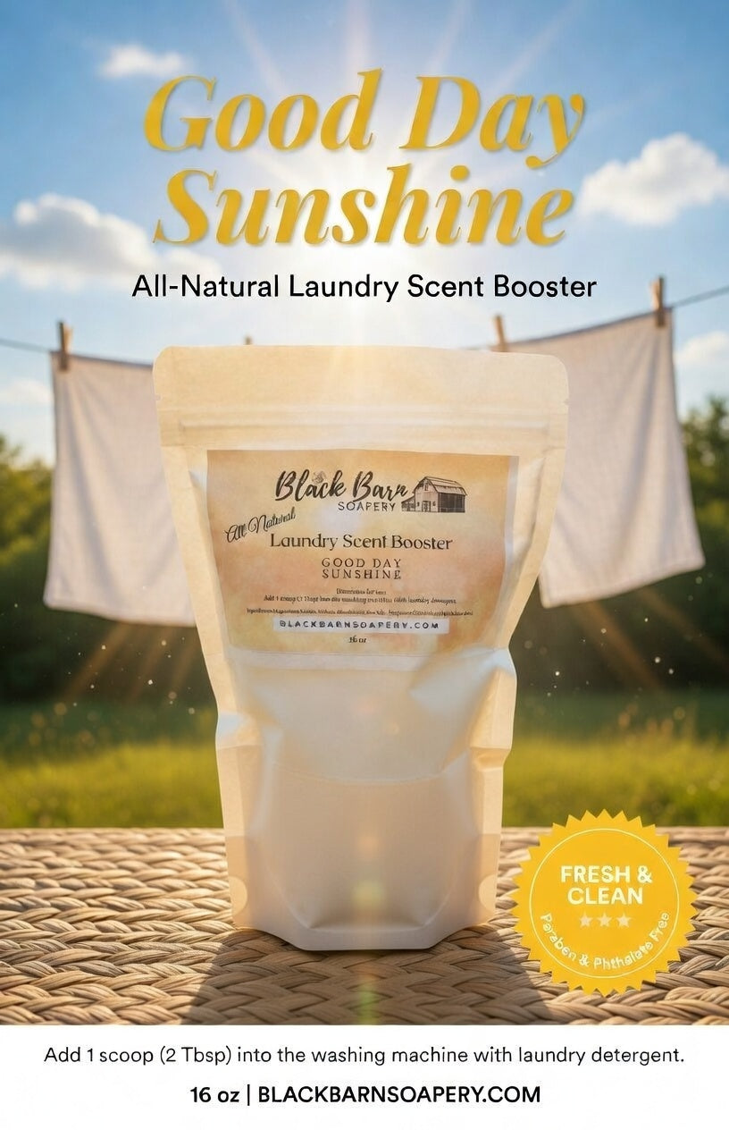 Laundry Scent Booster - 16 oz w/ Scoop  (All Natural)