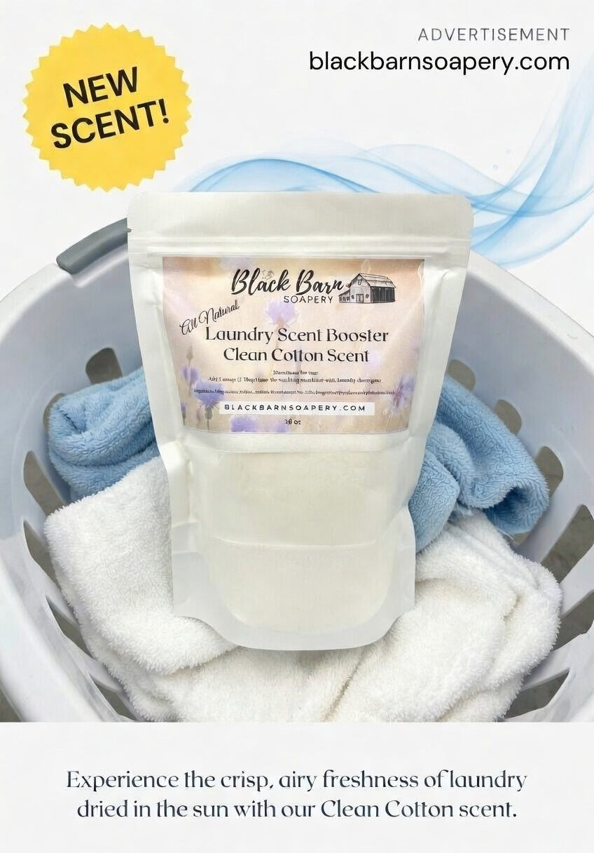 Laundry Scent Booster - 16 oz w/ Scoop  (All Natural)
