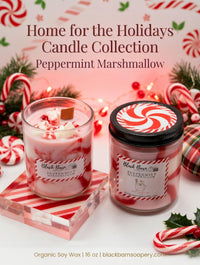 Peppermint Marshmallow  (10oz) Candle Jar