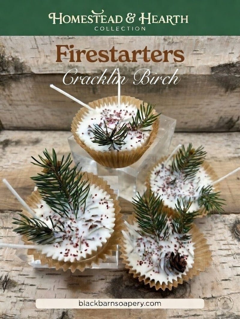 Scented Fire Starters - Set of 4 2.5oz
