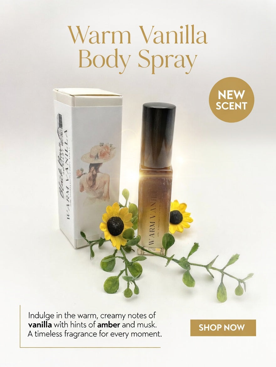 Warm Vanilla - Body Spray / Mist  (Bohemian Fall)