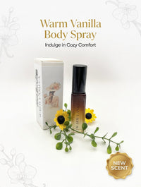 Warm Vanilla - Body Spray / Mist  (Bohemian Fall)