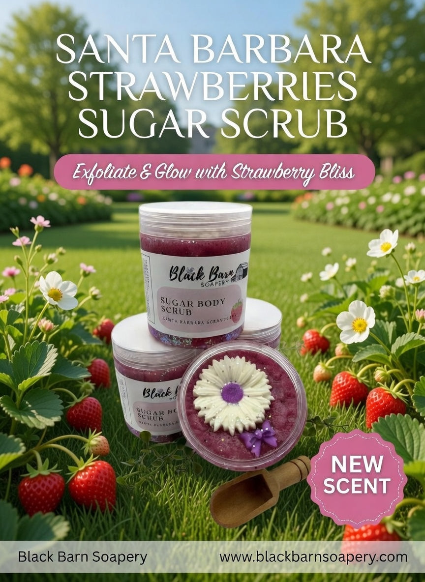 Santa Barbara Strawberry -  Sugar Body Scrub