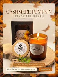 Cashmere Pumpkin -  7oz Candle